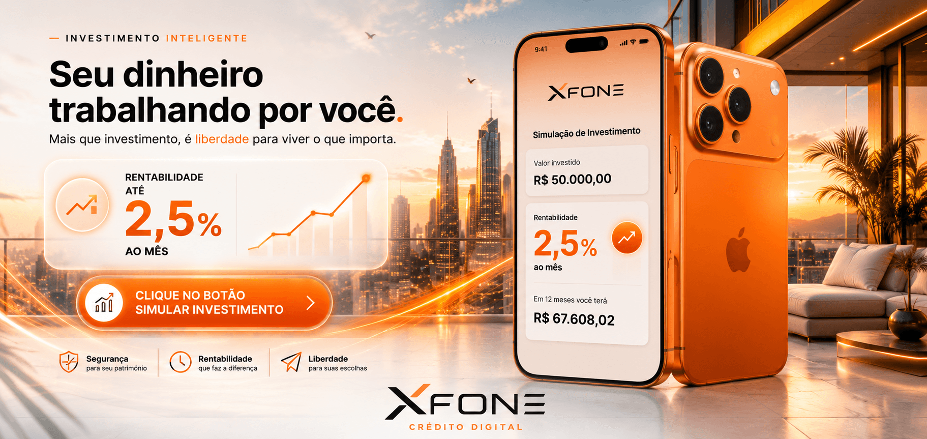 XFone Digital - Investimento